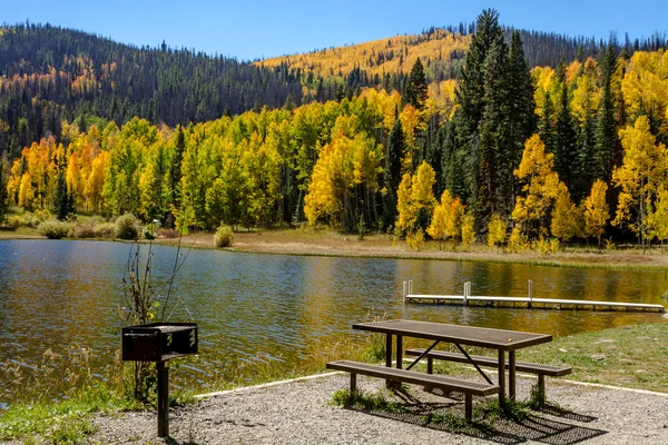 Падение в Steamboat Springs Колорадо — стоковое фото