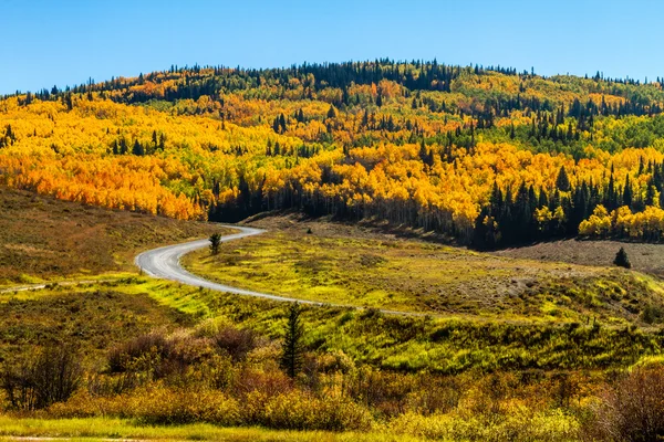 Queda em Steamboat Springs Colorado — Fotografia de Stock