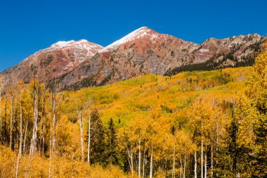 butte colorado yılında sonbahar renk tepeli