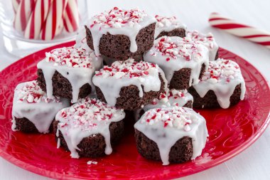 Çikolata nane Brownie ısırıkları