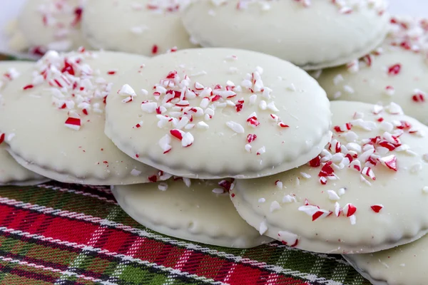 Chocolate Menta Galletas de vacaciones —  Fotos de Stock