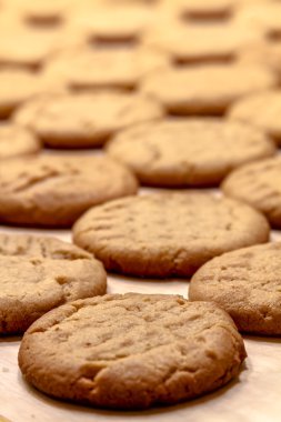 Fıstık ezmesi kurabiye yapımında