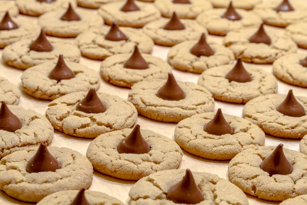 Making of Peanut Butter Cookies — Stock Photo, Image