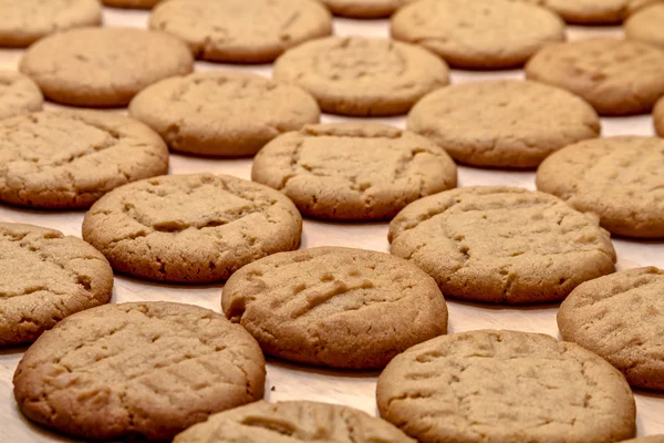 Making of Peanut Butter Cookies — Stock Photo, Image