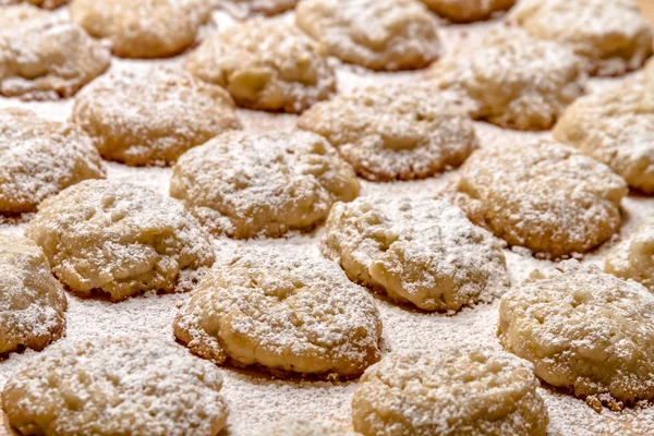 Burgonya Chip Cookie-k készítése — Stock Fotó