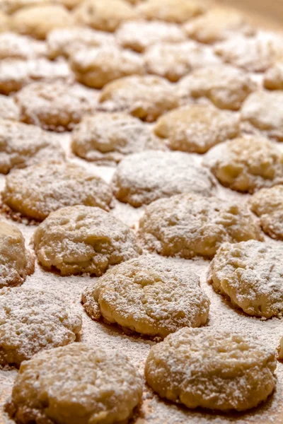 Burgonya Chip Cookie-k készítése — Stock Fotó