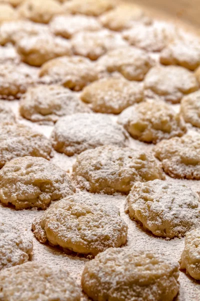 Burgonya Chip Cookie-k készítése — Stock Fotó