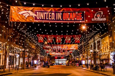 Turuncu United Denver Larimer Meydanı Nfl