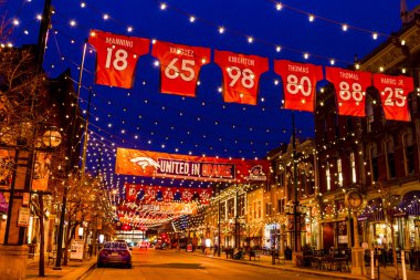 Turuncu United Denver Larimer Meydanı Nfl