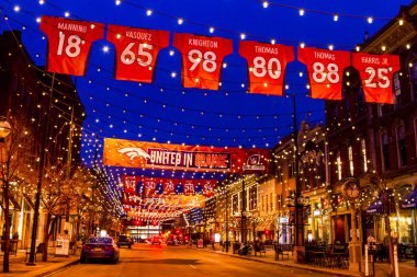Turuncu United Denver Larimer Meydanı Nfl