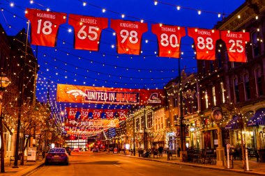 Turuncu United Denver Larimer Meydanı Nfl