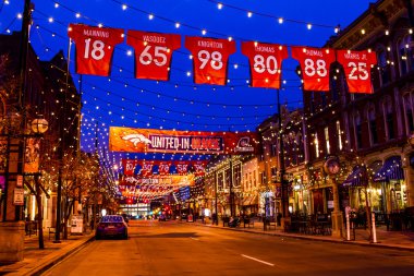 Turuncu United Denver Larimer Meydanı Nfl
