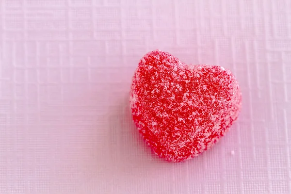 Valentinky den srdce Candy a soubory cookie — Stock fotografie