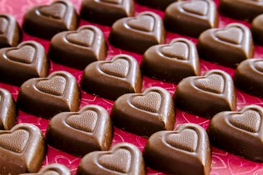 Sevgililer günü şeker ve kek