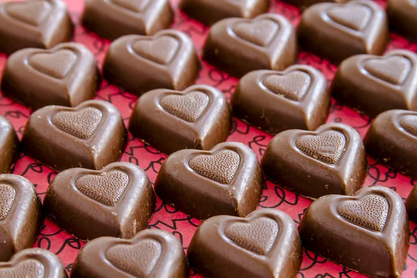День Святого Валентина цукерки та кекси — стокове фото
