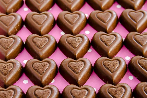 Valentinstag Süßigkeiten und Cupcakes — Stockfoto