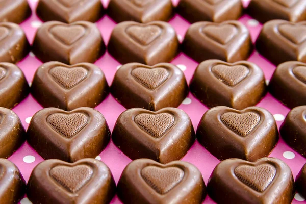 Valentinstag Süßigkeiten und Cupcakes — Stockfoto