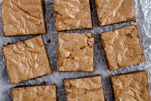 Домашние шоколадные шоколадные пирожные — стоковое фото