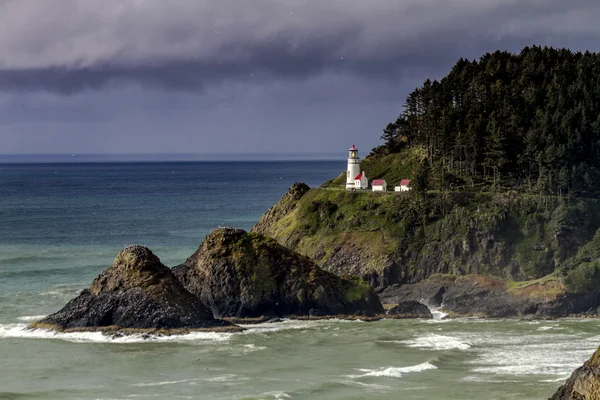 Heceta Head Historic Oregon Lighthouse — Stock Photo, Image