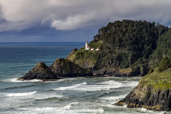 Heceta hlava historické Oregon maják — Stock fotografie