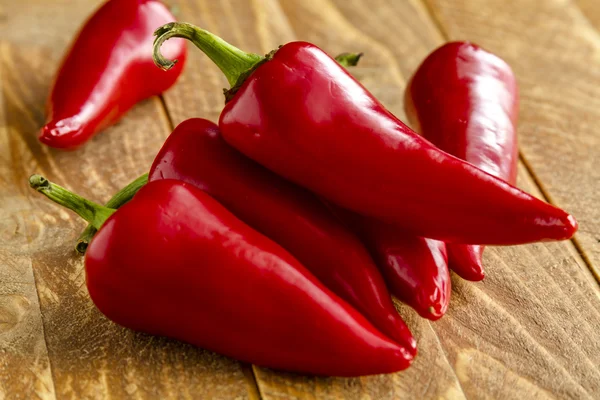 Varietas Hot Sweet dan Chili Pepper — Stok Foto