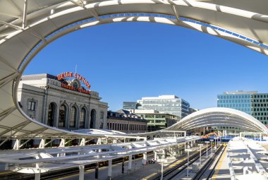 Denver Union İstasyonu tren depo
