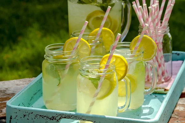 Fresh Squeezed Lemonade on the Patio