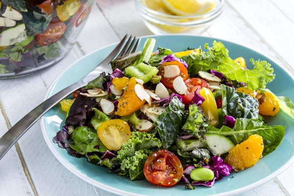 Organic Super Food Vegetarian Salad — Stock Photo, Image