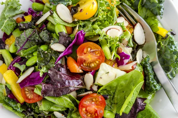 Ensalada vegetariana orgánica súper comida — Foto de Stock