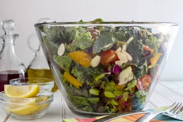 Organic Super Food Vegetarian Salad — Stock Image Organic Super Food Vegetarian Salad Stock Photo