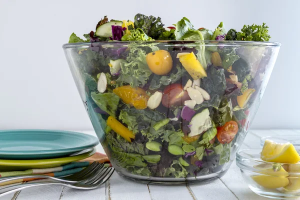Organic Super Food Vegetarian Salad — Stock Image Organic Super Food Vegetarian Salad Stock Picture