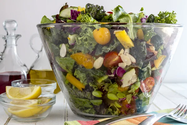 Organic Super Food Vegetarian Salad — Stock Image Organic Super Food Vegetarian Salad Stock Picture
