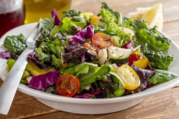 Organic Super Food Vegetarian Salad — Stock Image Organic Super Food Vegetarian Salad Stock Picture