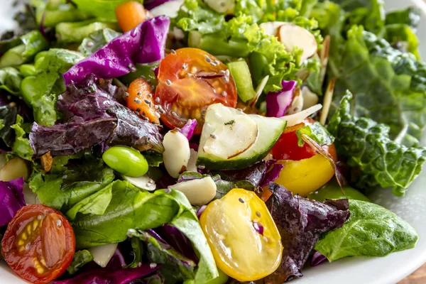 Organic Super Food Vegetarian Salad — Stock Image Organic Super Food Vegetarian Salad Royalty Free Stock Images