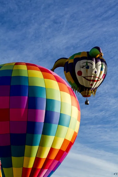 Yaz sıcak hava balon Festivali — Stok fotoğraf