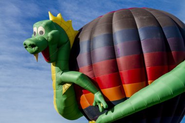 Yaz sıcak hava balon Festivali