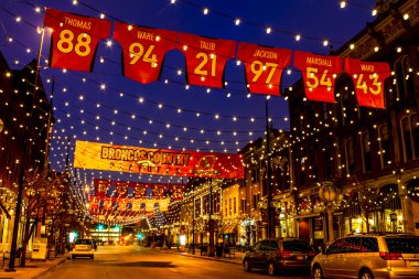 Turuncu United Denver Larimer Meydanı Nfl