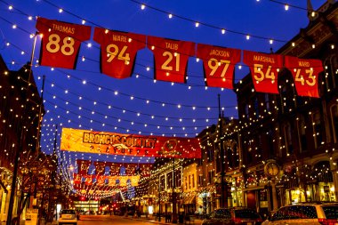 Turuncu United Denver Larimer Meydanı Nfl