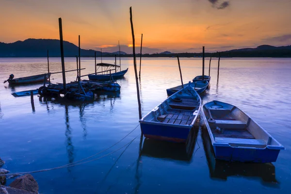 Fisherman Boat Parking — Stock Photo, Image