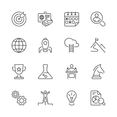 iş ince çizgi Iconset 2