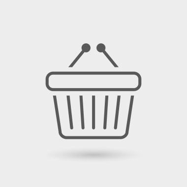 hediye kartı ince çizgi simgesi