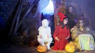 Witches and ghost are singing a song