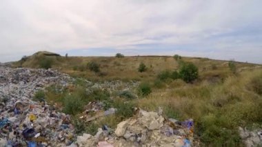 Büyük yığın depolama Ukrayna, atıkların