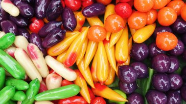 silinebilir imitasyon meyveler görünüyor choup Tay tatlı silinebilir Tay silinebilir şeker renkli silinebilir