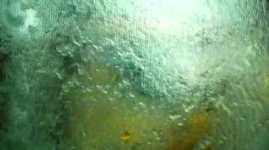 HD 1080 süper yavaş su perdesi su soyut arkaplanını kapatın.