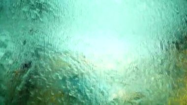 HD 1080 süper yavaş su perdesi su soyut arkaplanını kapatın.
