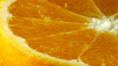 4K Üst Görünüm Portakal Meyvesi Döndürme Dekopon portakalı veya sumo Mandarin ile