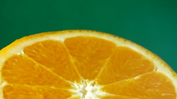 Felülnézet Narancs Mandarin Gyümölcs Forgatása Dekopon Narancssárgával Vagy Szumó Mandarinnal — Stock videók