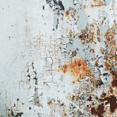 soyut aşınmış renkli duvar kağıdı grunge arka plan paslı demir sanatsal duvar soyulması boya.