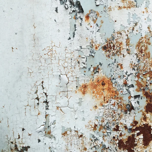 Abstrato corroído colorido papel de parede grunge fundo ferro enferrujado parede artística descascamento pintura . — Fotografia de Stock